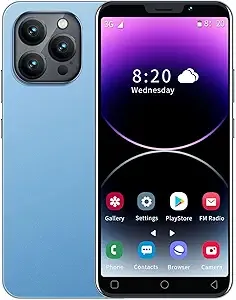 Cheap Mobile Phones, 5.0'' Dual SIM Dual Camera, Android OS, 16GB ROM【Expandable up to 128GB】, Support WiFi/Bluetooth/FM